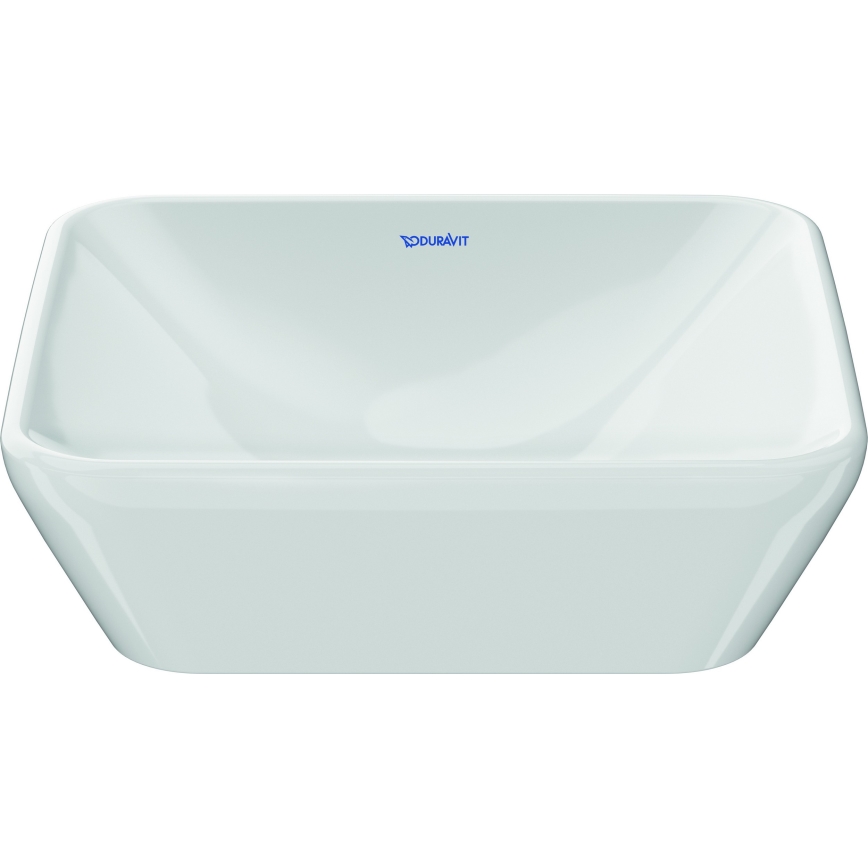 Duravit 2397400070 - Lavabo de encimera D-NEO 40x40 cm cerámica/blanco brillante