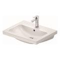 Duravit 23996000002 - Lavabo suspendido D-CODE 60x48 cm cerámica/blanco brillante