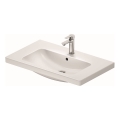 Duravit 23998000002 - Lavabo suspendido D-CODE 80x48 cm cerámica/blanco brillante