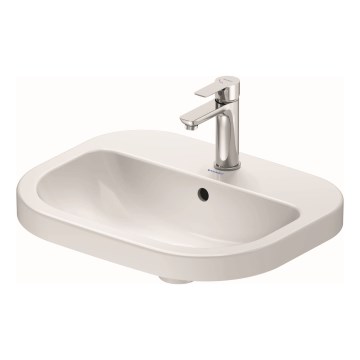 Duravit 24025500002 - Lavabo suspendido D-CODE 55x44 cm cerámica/blanco brillante