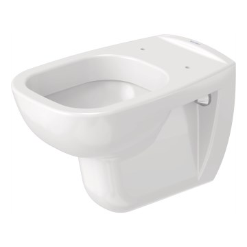 Duravit 25350900002 - Inodoro suspendido D-CODE de cerámica, blanco brillante