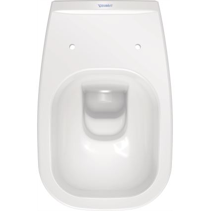Duravit 25350900002 - Inodoro suspendido D-CODE de cerámica, blanco brillante