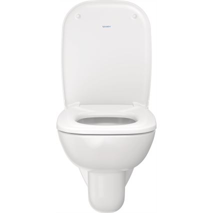 Duravit 25350900002 - Inodoro suspendido D-CODE de cerámica, blanco brillante