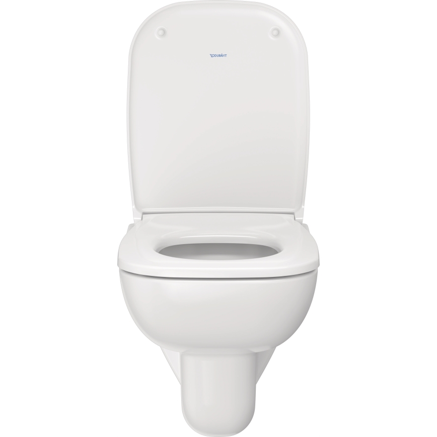 Duravit 25700920002 - Inodoro suspendido sin reborde D-CODE cerámica/blanco brillante