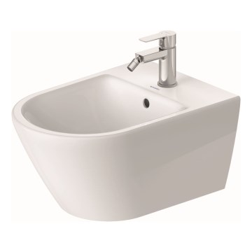 Duravit 27271500002 - Bidé suspendido D-CODE cerámica/blanco brillante