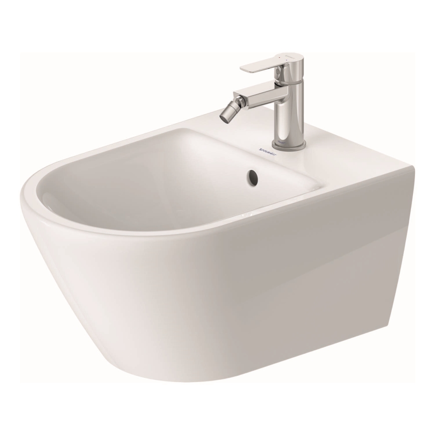 Duravit 27271500002 - Bidé suspendido D-CODE cerámica/blanco brillante