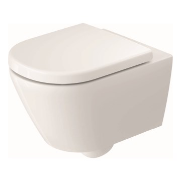 Duravit 29030900212 - Inodoro suspendido Rimless D-CODE cerámica/blanco brillante
