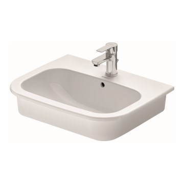 Duravit 337540000 - Lavabo empotrado D-CODE 54,5x43,5 cm cerámica/blanco brillante