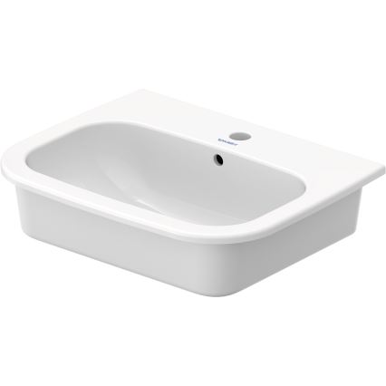Duravit 337540000 - Lavabo empotrado D-CODE 54,5x43,5 cm cerámica/blanco brillante