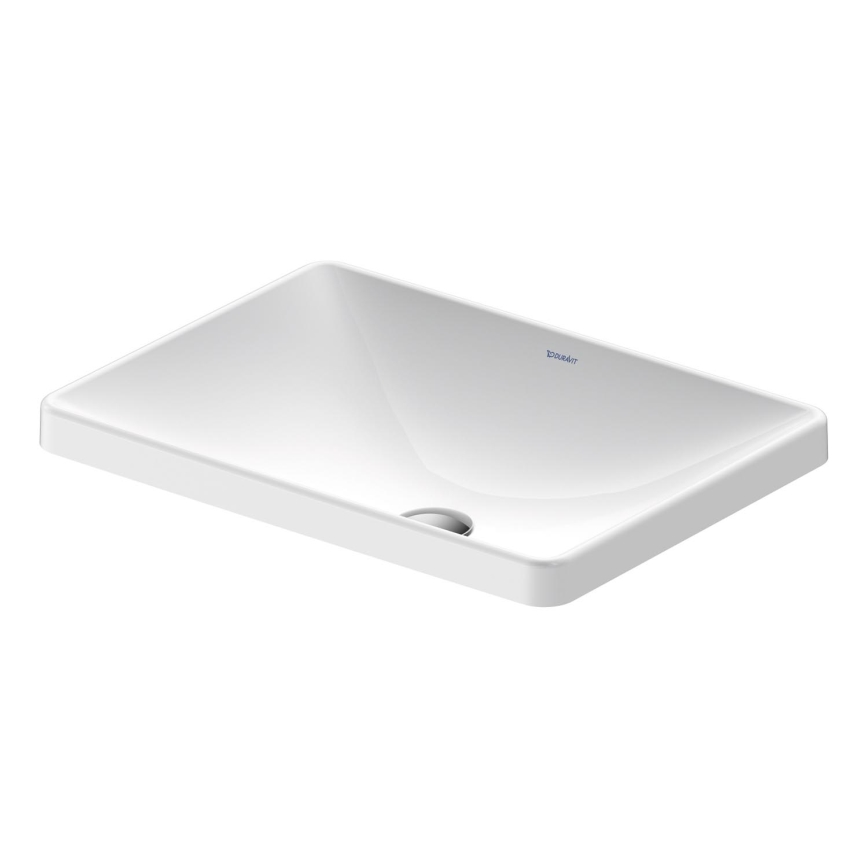 Duravit 358600079 - Lavabo encastrado D-NEO 60x44 cm cerámica/blanco brillante