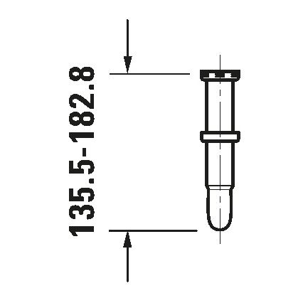 Duravit 50260000 - Sifón para lavabo UNIVERSAL, acabado cromado brillante