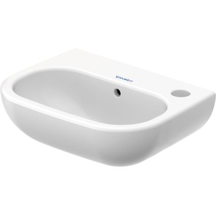 Duravit 7053600082 - Lavabo suspendido D-CODE 36x27 cm cerámica/blanco brillante