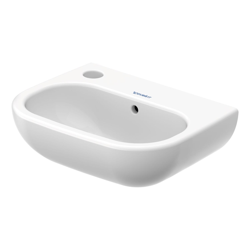 Duravit 7053600092 - Lavabo suspendido D-CODE 36x27 cm cerámica/blanco brillante