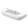 Duravit 7065000092 - Lavabo suspendido D-CODE 50x22 cm cerámica/blanco brillante