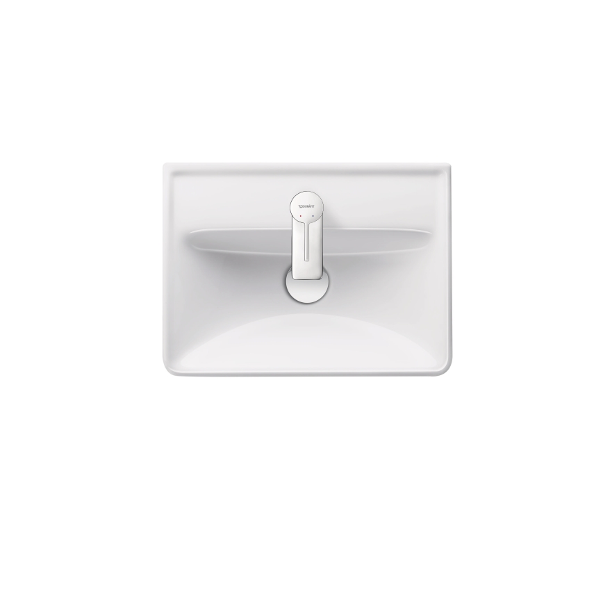 Duravit 738450041 - Lavabo suspendido D-NEO 45x33,5 cm cerámica/blanco brillante