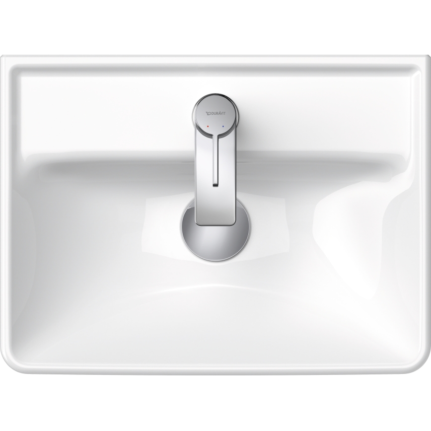 Duravit 738450041 - Lavabo suspendido D-NEO 45x33,5 cm cerámica/blanco brillante