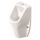 Duravit 828300000 - Urinario D-CODE Rimless con toma superior, desagüe posterior, cerámica, blanco brillante
