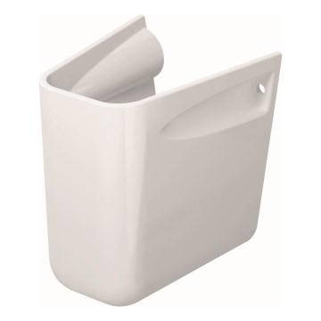 Duravit 8571800002 - Cubierta para sifón D-CODE 30x26,8 cm cerámica/blanco brillante