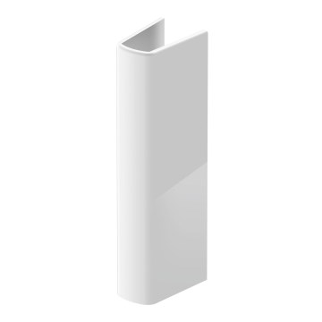 Duravit 8632700002 - Cubierta para sifón D-CODE 70,5x19 cm cerámica/blanco brillante