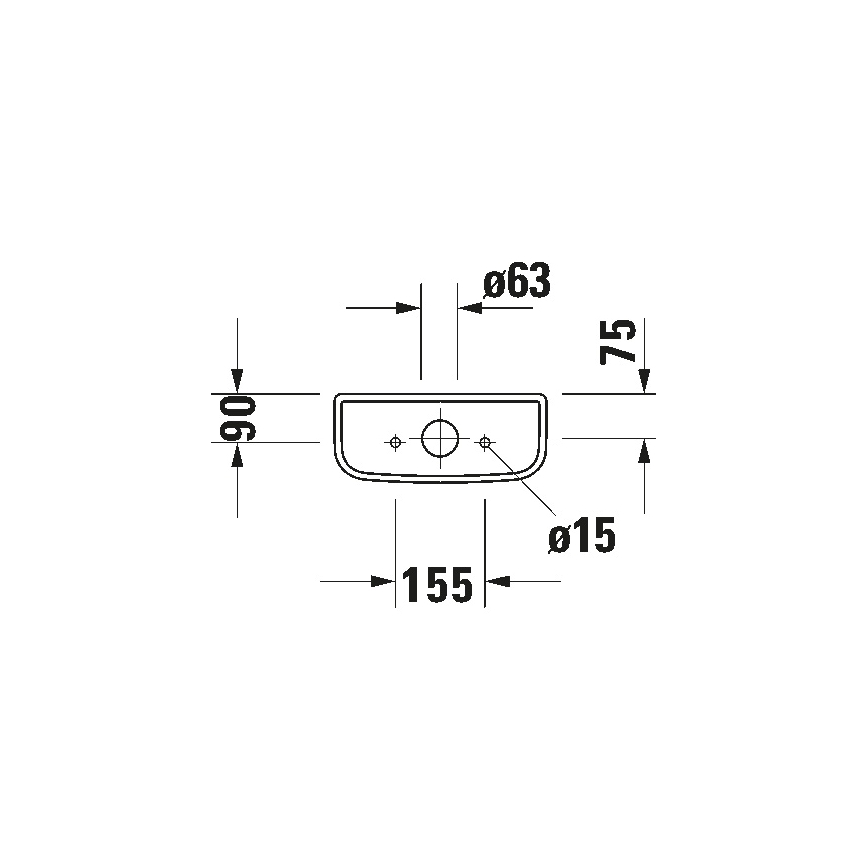 Duravit 927000004 - Cisterna de descarga para WC D-CODE 6/3l cerámica/blanco