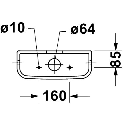 Duravit 9530000852 - Cisterna de descarga para inodoro D-CODE 4,5/3l cerámica/blanco