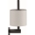 Duravit 99154600 - Soporte para papel higiénico D-CODE negro mate