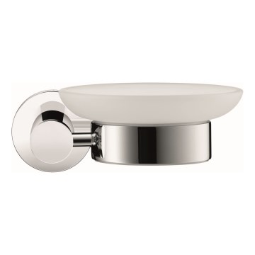 Duravit 99181000 - Jabonera de pared D-CODE, derecha, cromo pulido