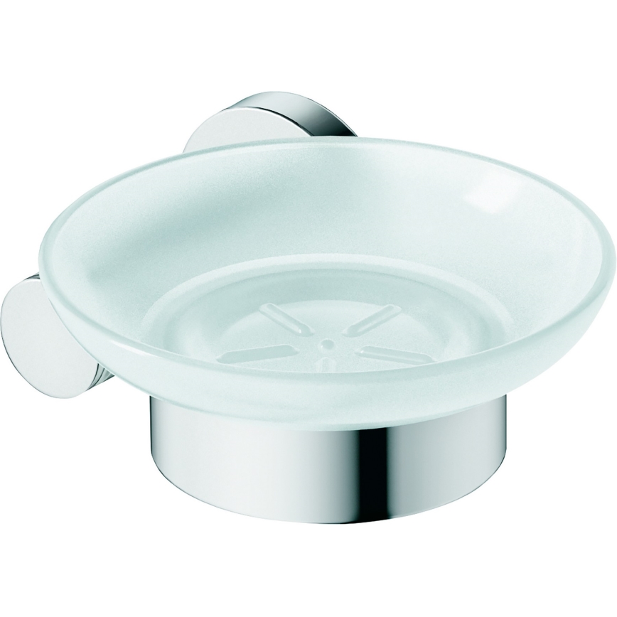 Duravit 99181000 - Jabonera mural D-CODE derecha, cromo brillante