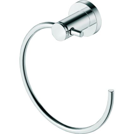 Duravit 99211000 - Toallero de pared D-CODE, cromado brillante