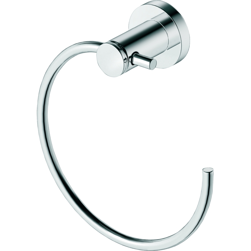 Duravit 99211000 - Toallero de pared D-CODE, cromado brillante