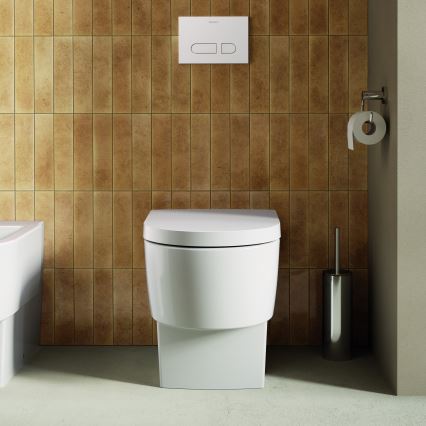 Duravit 99261000 - Portarrollos de papel higiénico D-CODE, cromo brillante