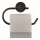 Duravit 99264600 - Portarrollos de papel higiénico D-CODE negro mate