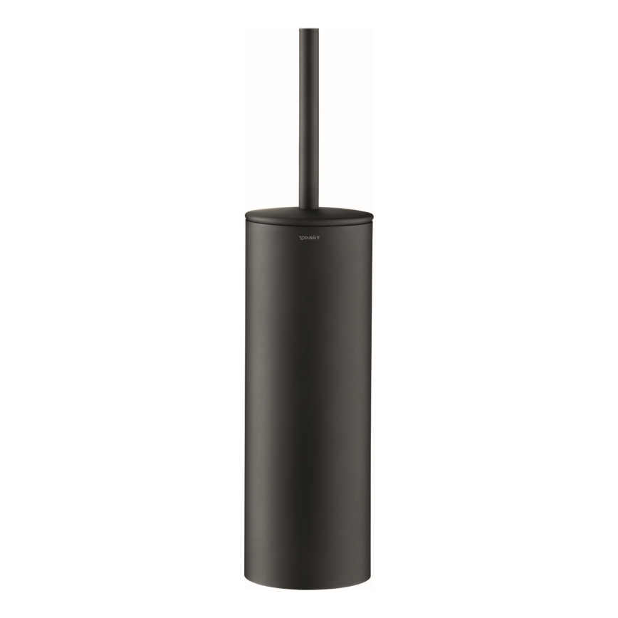 Duravit 99284600 - Cepillo para inodoro de pie D-CODE negro mate