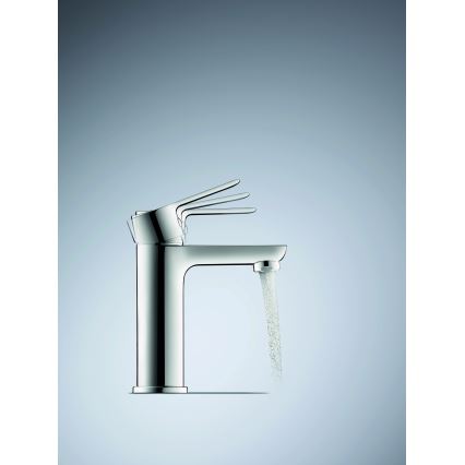 Duravit DC1023001010 - Grifo de lavabo + válvula de desagüe D-CODE cromo brillante