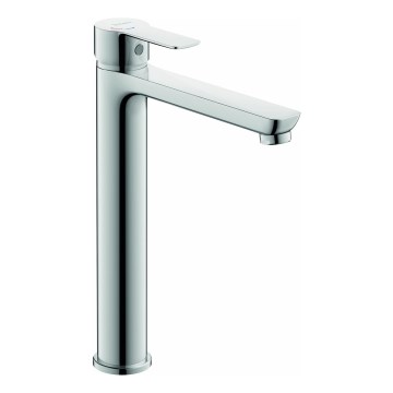 Duravit DC1043002010 - Grifo monomando para lavabo D-CODE, cromo brillante