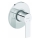 Duravit DC4210007010 - Mezclador de ducha para instalación empotrada D-CODE, cromo brillante