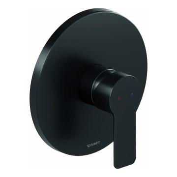 Duravit DC4210010046 - Grifo de ducha empotrado D-CODE negro mate