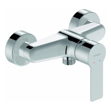 Duravit DC4230001010 - Grifo mural para bidé D-CODE cromo brillante