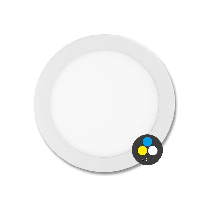 Lámpara empotrable de baño LED LADA LED/25W/230V 3000/4000/6000K diá. 30 cm IP44 blanco