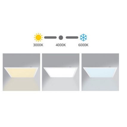 Panel de techo ZEUS LED/40W/230V 3000-6000K regulable + mando a distancia