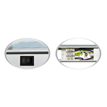 Lámpara LED debajo del gabinete GANYS LED/15W/230V