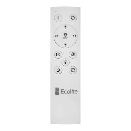 Plafón LED regulable DUNA LED/120W/230V 2700-6500K multicolor + mando a distancia