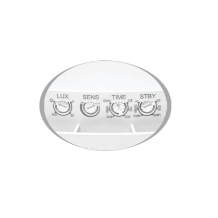 LED Plafón exterior con sensor MOVA LED/16W/230V IP54