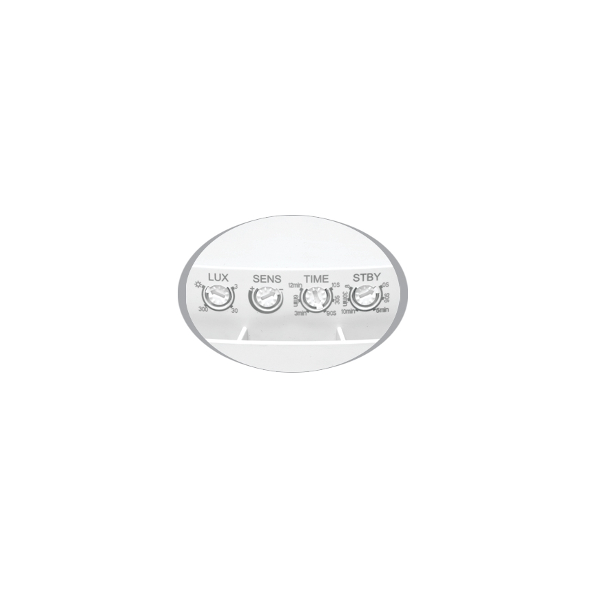 LED Plafón exterior con sensor MOVA LED/16W/230V IP54