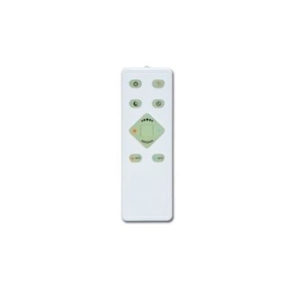 Plafón LED regulable LENA LED/24W/230V 3000-6500K roble + control remoto
