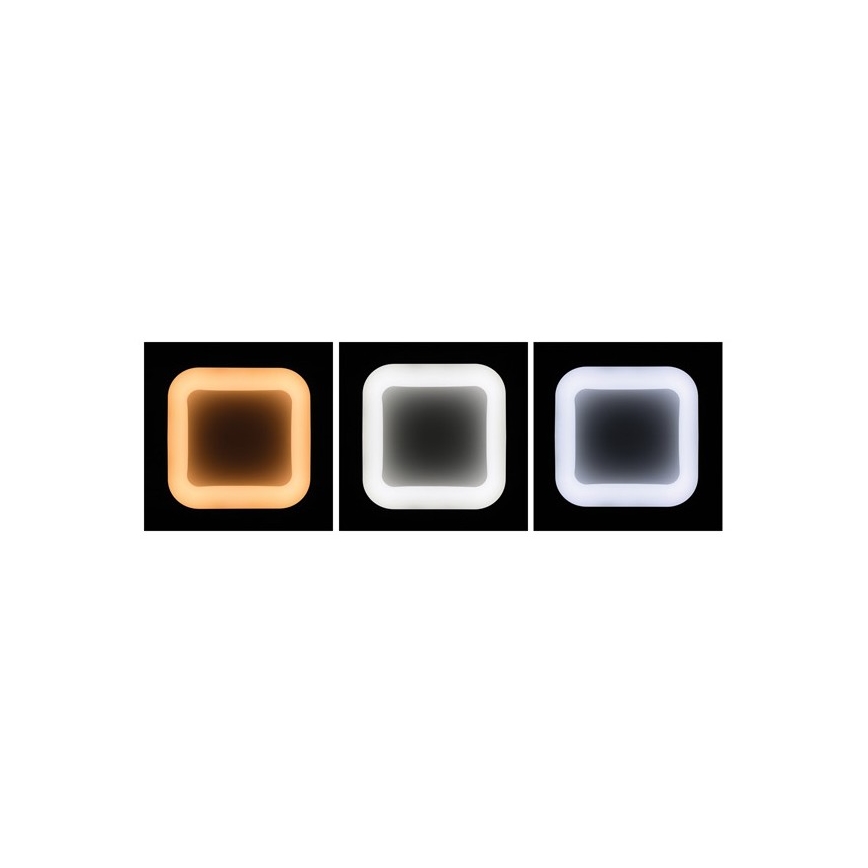 Lámpara colgante LED regulable LED/40W/230V 3000-6500K gris