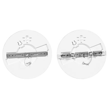 Panel LED regulable LEXA LED/12/18/24W/230V 3000/4000/6000K diá. 30 cm blanco