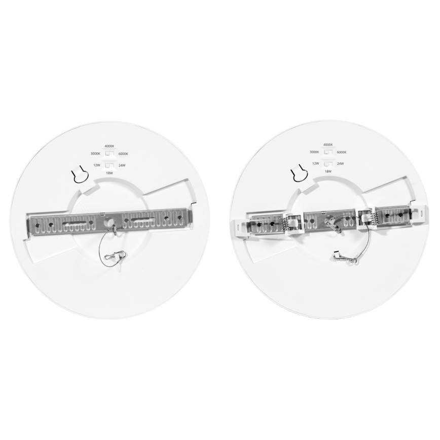 Panel LED regulable LEXA LED/12/18/24W/230V 3000/4000/6000K diá. 30 cm blanco