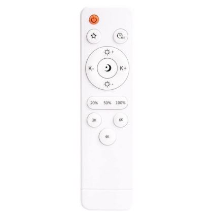 Lámpara de techo LED regulable DIAMANT LED/50W/230V + mando a distancia