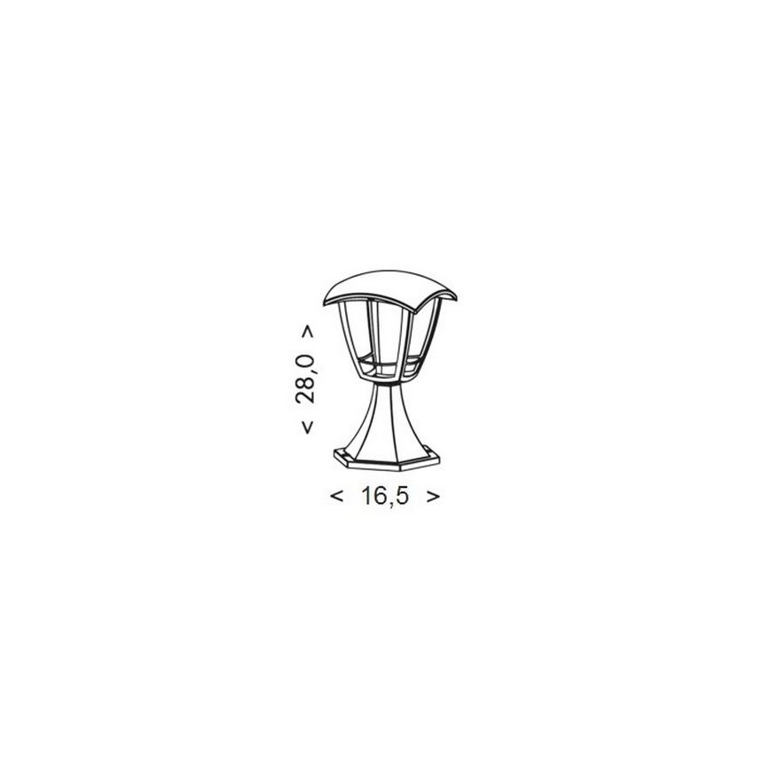 Lámpara LED de exterior VERONA LED/8W/230V IP44